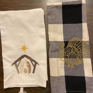 Nativity and Turkey Tea Towels